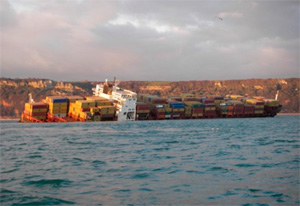 Катастрофа контейнеровоза «MSC Napoli» в Ла-Манше